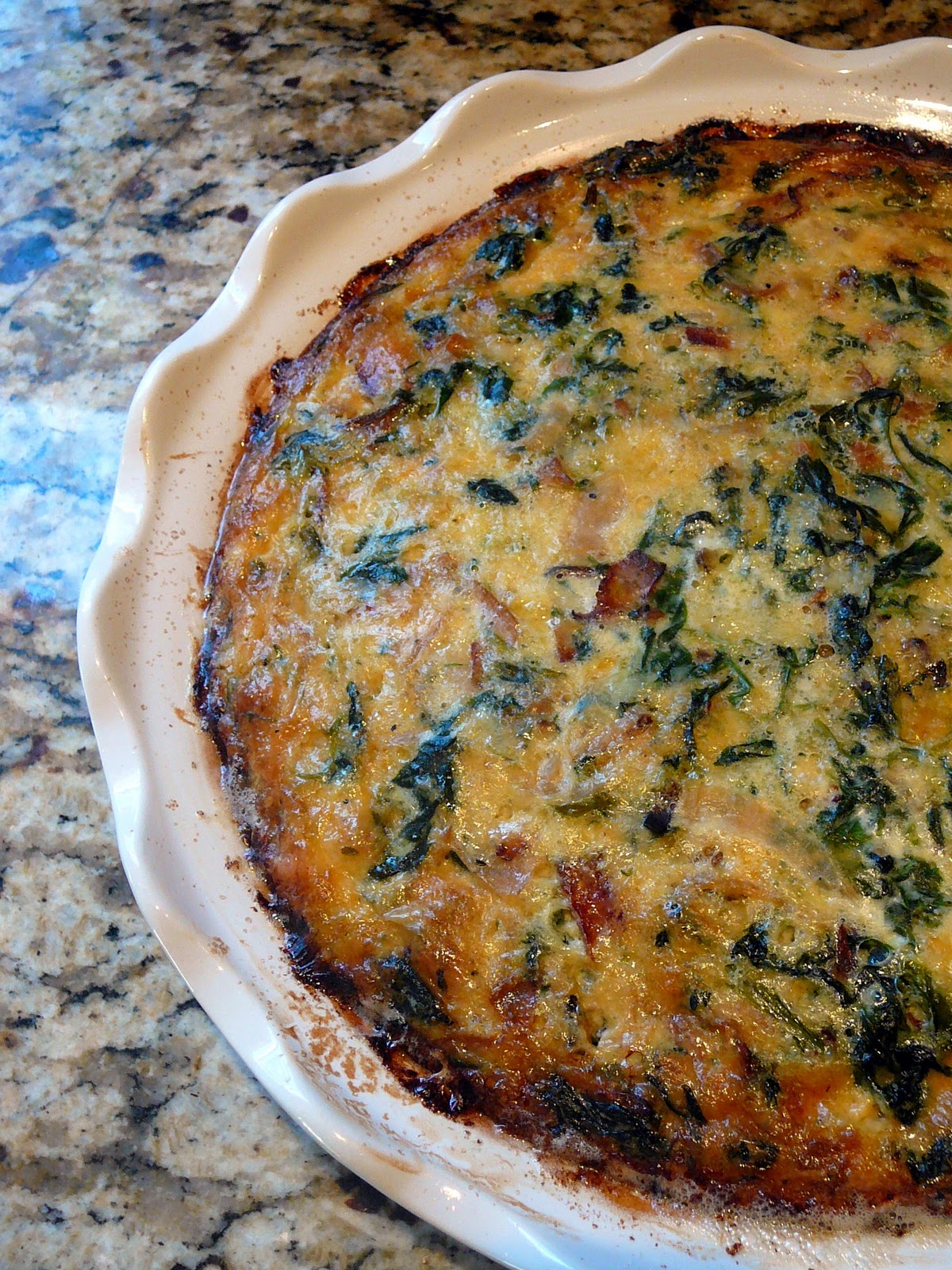 Bentobloggy: Turkey & Spinach Quiche with Caramelized Onions