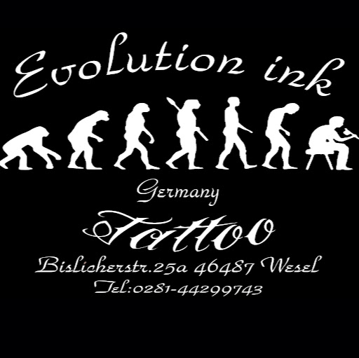 Evolution ink Germany Tattoo logo