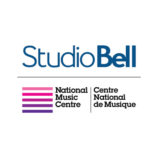 Studio Bell, home of the National Music Centre logo