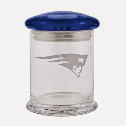  NFL New England Patriots Small Candy Jar