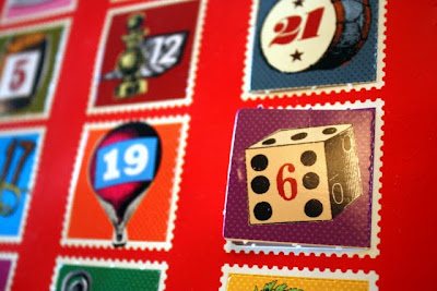 Advent calendar in London