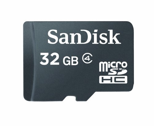 SanDisk 32GB MicroSDHC Card (SDSDQ-032G-A11M, US Retail Package)