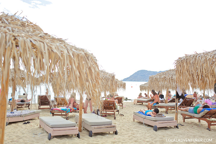 Best Beaches in Mykonos Greece.