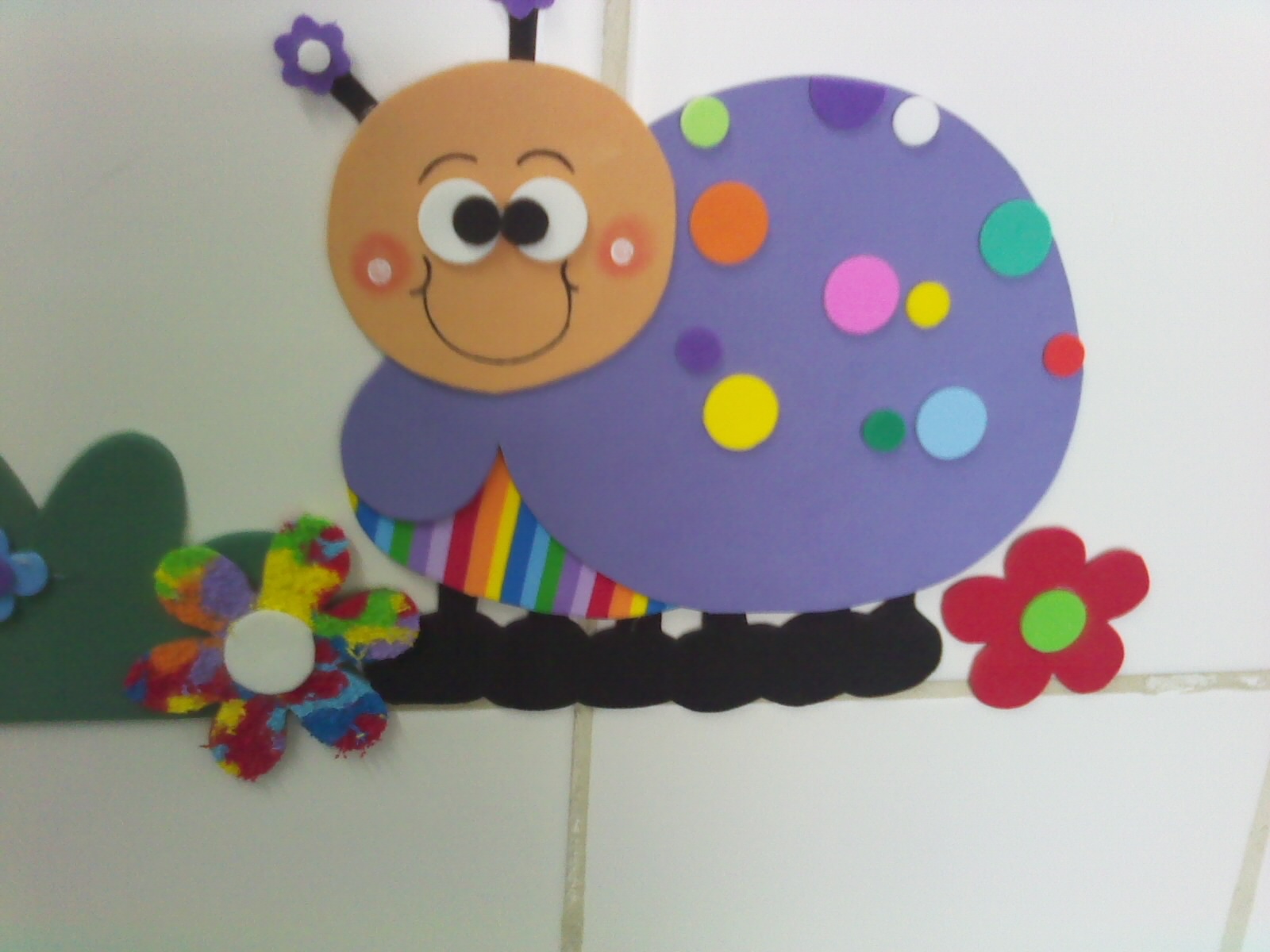 Decoração em EVA Joaninha Colorida -> Decoracao De Banheiro Infantil Em Eva Decoração em EVA Joaninha Colorida -> Decoracao De Banheiro Infantil Em Eva
