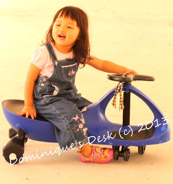 Tiger girl on her  plasma car