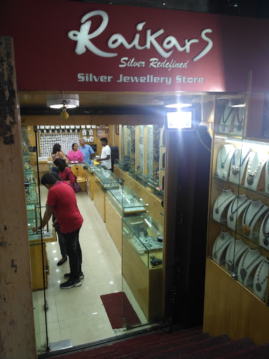 Raikars Silver Jewellery Store, Commercial Street, Tasker Town, Shivaji Nagar, Bengaluru, Karnataka 560001, India, Silver_Jeweler, state KA