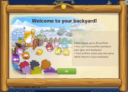 Club Penguin Blog: Your Very Own Igloo Backyard for Puffles!