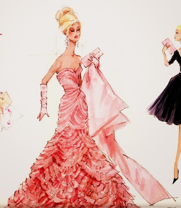Vintage Dress for Barbie