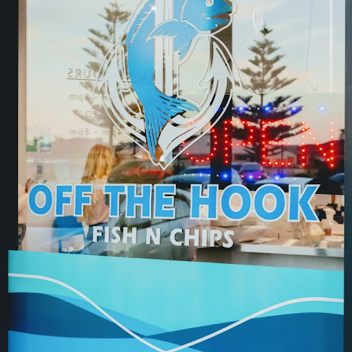 Off the Hook Fish N Chips logo