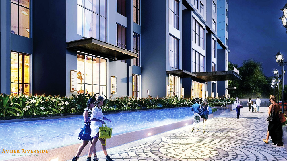 Trung tâm mua sắm dự án Amber Riverside Trung tâm mua sắm dự án Amber Riverside
