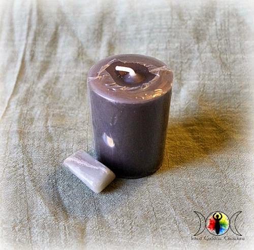 New Moon Spell Votive Candle New Beginnings New Moon Rituals By Inkedgoddess