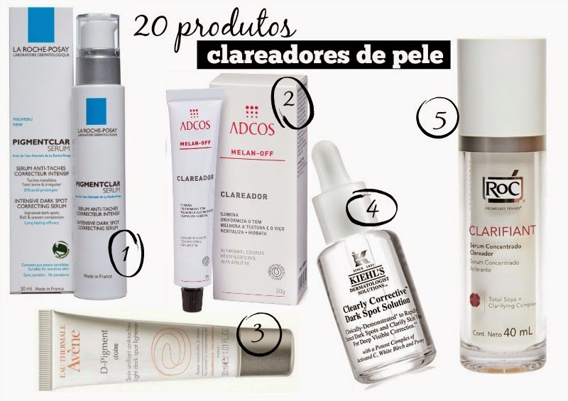 20 produtos clareadores que podem ser comprados no Brasil 20 produtos clareadores que podem ser comprados no Brasil