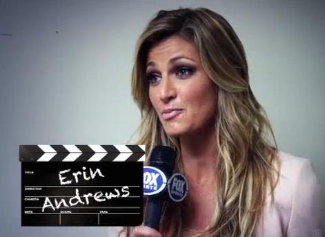 Erin Andrews Reports From Behind The Scenes of "The Gus Effect" TV Spot