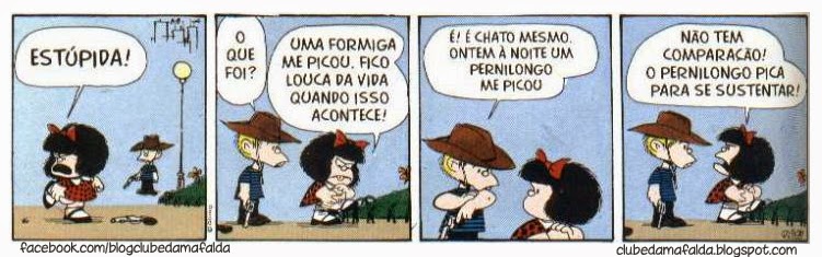 Clube da Mafalda:  Tirinha 617 