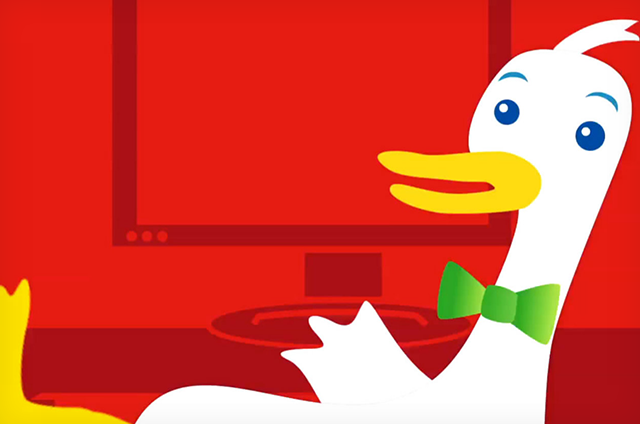 Trình duyệt của iOS 8 tích hợp DuckDuckGo, một trang tìm kiếm "Anti-Google" duckduckgo.