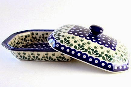 Polish Pottery Alyce Medium Covered Baking Dish