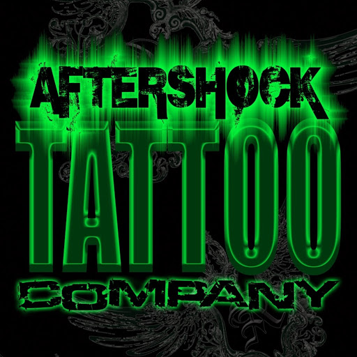Aftershock Tattoo Co. logo
