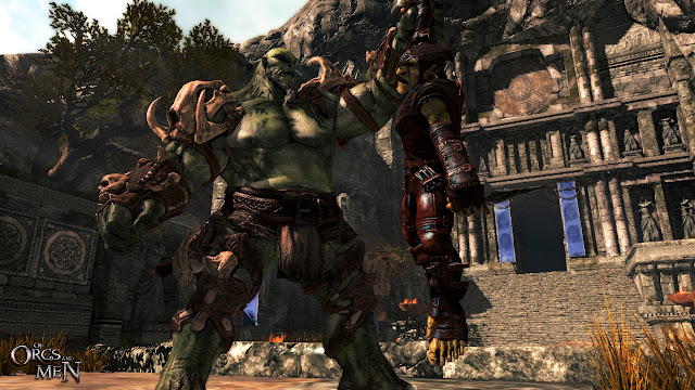 of orcs and men unlikely team up inspired by or mice and men