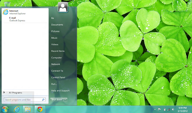 Khôi phục Start Menu trên Windows 8 Consumer Preview
