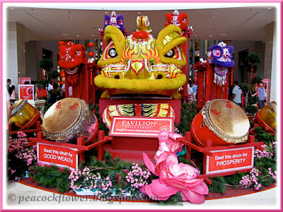 CNY 2011 decorations @ Pavilion, KL (Bukit Bintang entrance)