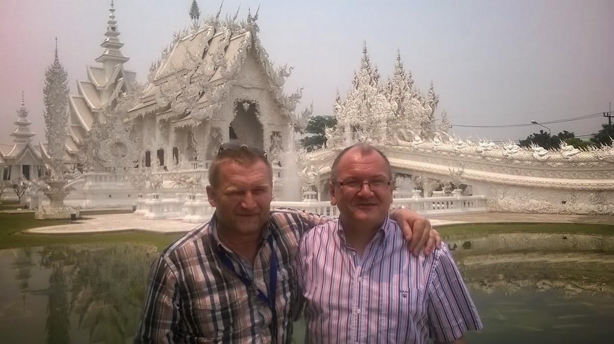 Weißer Tempel Chiang Rai, Kurt Amslinger und Wolfgang Lübeck