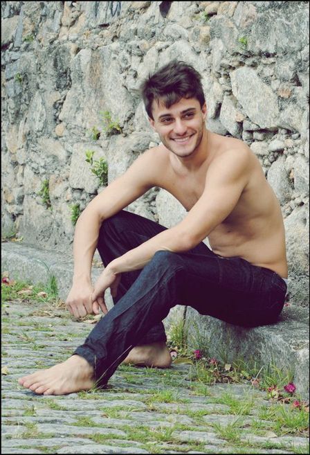 Hugo Bonemer, a 24 year old actor who hails from Maringá.