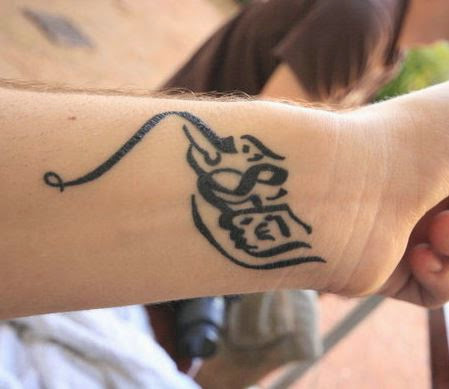 Arabic tattoos
