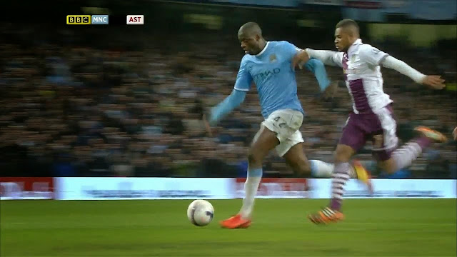 Toure, Manchester United - Aston Villa