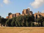 A closer view of the Palatine ruins from the Circus Maximus A closer view of the Palatine ruins from the Circus Maximus