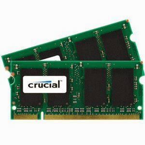  4GB kit (2GBx2) Upgrade for a Dell Inspiron 1525 System (DDR2 PC2-6400, NON-ECC, )