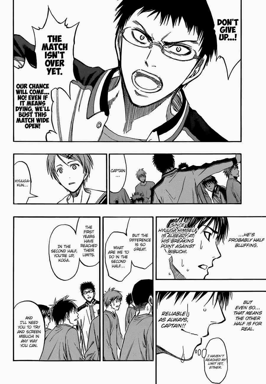 Kuroko no Basket Manga Chapter 246 - Image 04