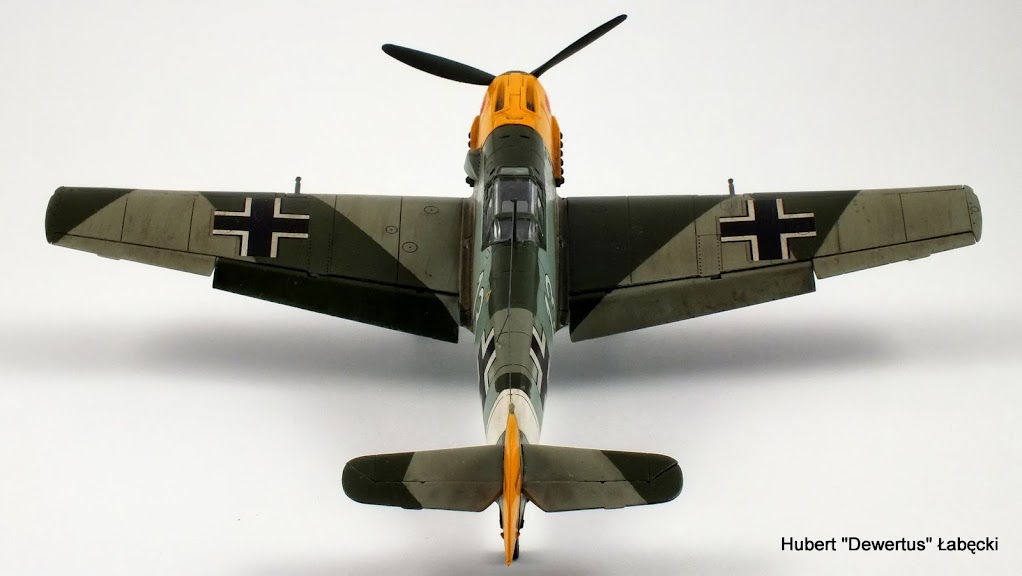 Malta 1940-43; Bf-109E7 7./JG.26 / Airfix 1:48  DSCF4571