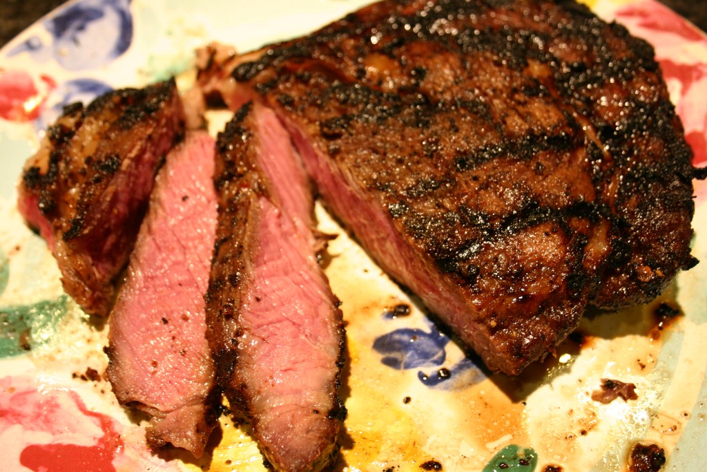 What Tom Cooked: Batali's Porcini Rubbed Ribeye - Best Steak Ever?