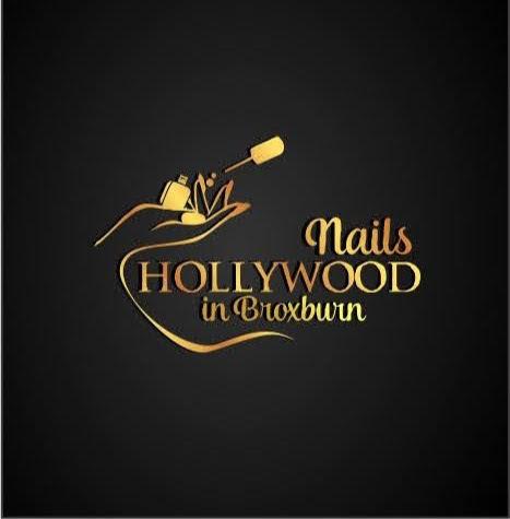Hollywood nails logo