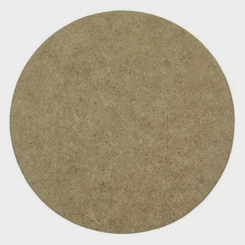 Masonite Cake Board Round, 22 x 1/2 Inches by GSA