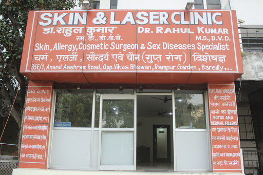 Skin & Laser Clinic, Skin Specialist, 35/E, Anand Ashram Road, Opp. Vikas Bhawan, Rampur Garden, Bareilly, Uttar Pradesh 243001, India, Clinic, state UP