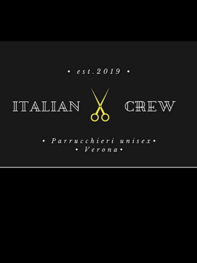 Italian crew parrucchieri di Leaso Alberto logo