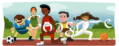 Google Doodle Eröffnungsfeier 2012