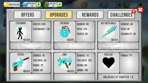 STICKMAN VS ZOMBIES CHEAT