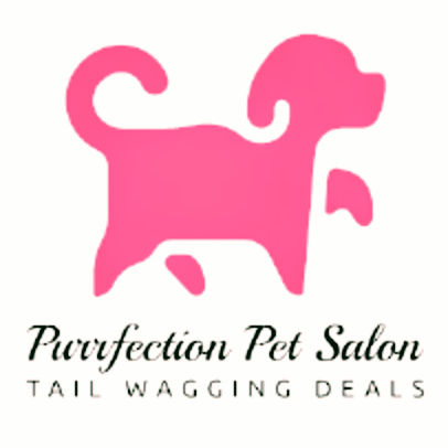 Purrfection pet salon logo