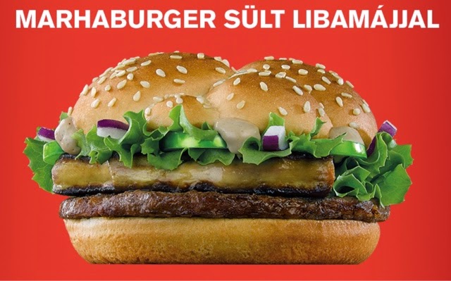 McDonald’s Foie Gras Burger