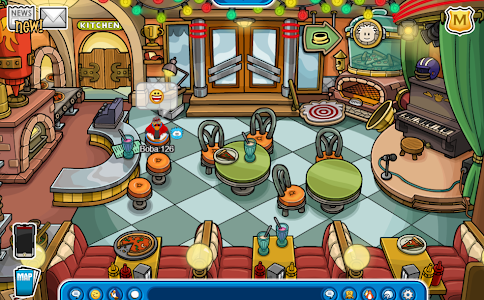 Club Penguin: Puffle Snack Station launched at the Pizza Parlor