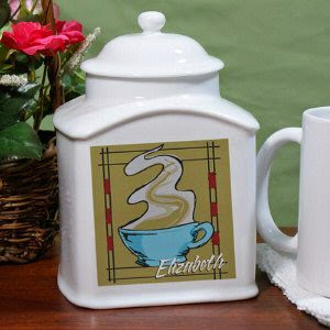  Personalized Ceramic Tea Jar