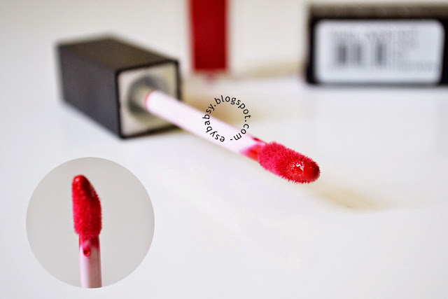Esy Beauty Blog: Review: Make Over Liquid Lip Color (Red