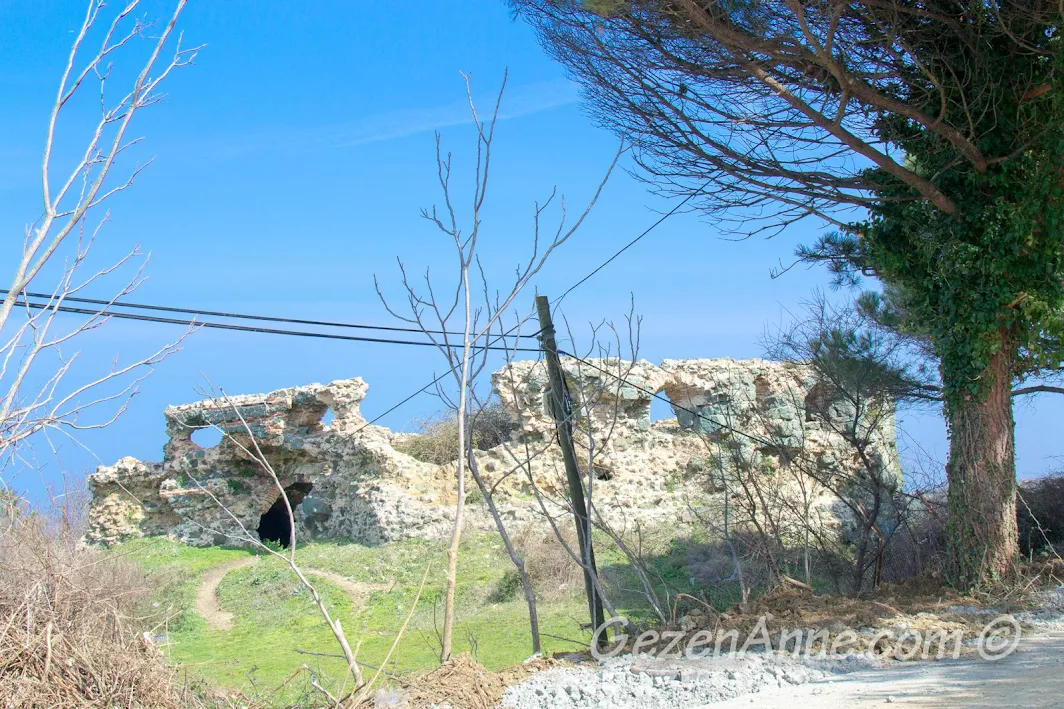 Poyrazköy kalesi kalıntıları