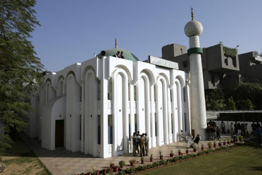 Baitul Hadi Masjid, Ahmadiyya Mosque, 53, Mehrauli - Badarpur Rd, Tughlakabad Institutional Area, Sangam Vihar, New Delhi, Delhi 110062, India, Mosque, state UP