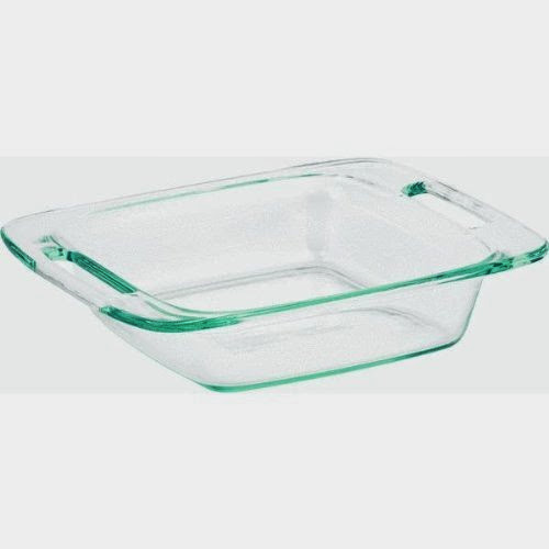  Corningware - Pyrex 1085797 CLR 8 Inch Square Easy Grab Dish Pack Of 3