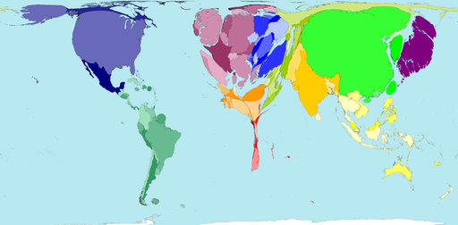 GeOgRaPhY: Worldmapper - Televisions In Use