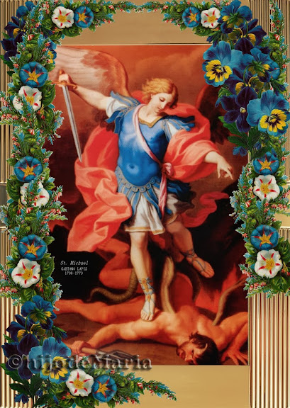 Sé nuestro amparo contra la perversidad y acechanzas del Demonio, que Dios manifieste en tí Su Poder...