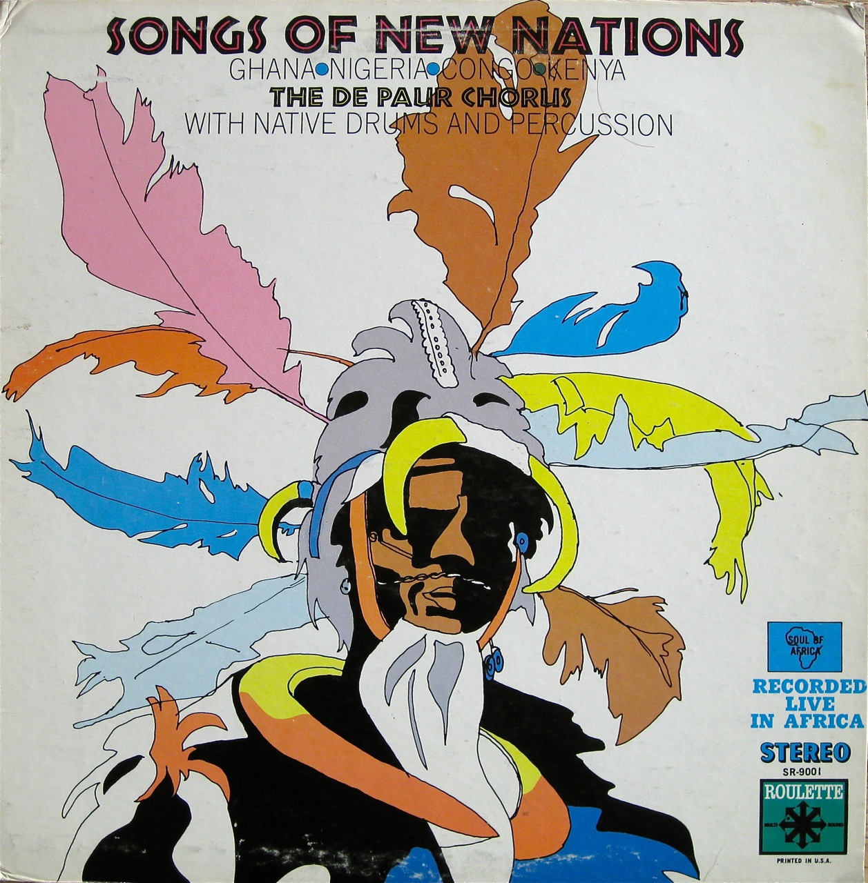 De Paur Chorus - Songs of New Nations (1972) Songs+of+New+front
